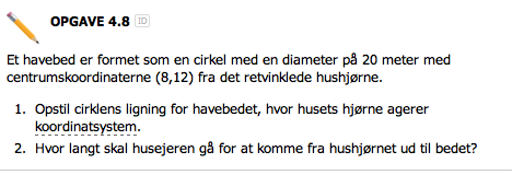 linier og afstand