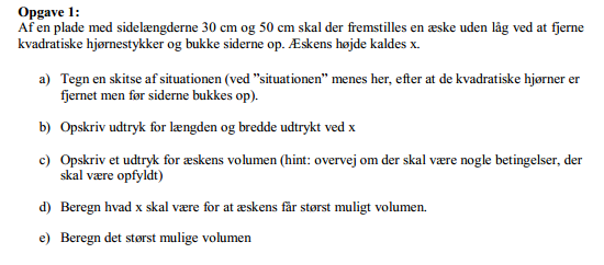 hjælp til optimering