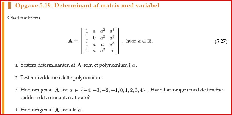 Determinanter