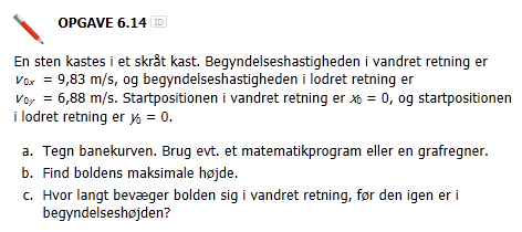 skråt kast