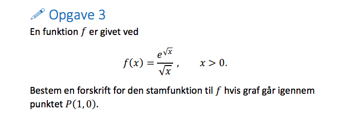 bundet Pinpoint udarbejde integral - Matematik - Studieportalen.dk