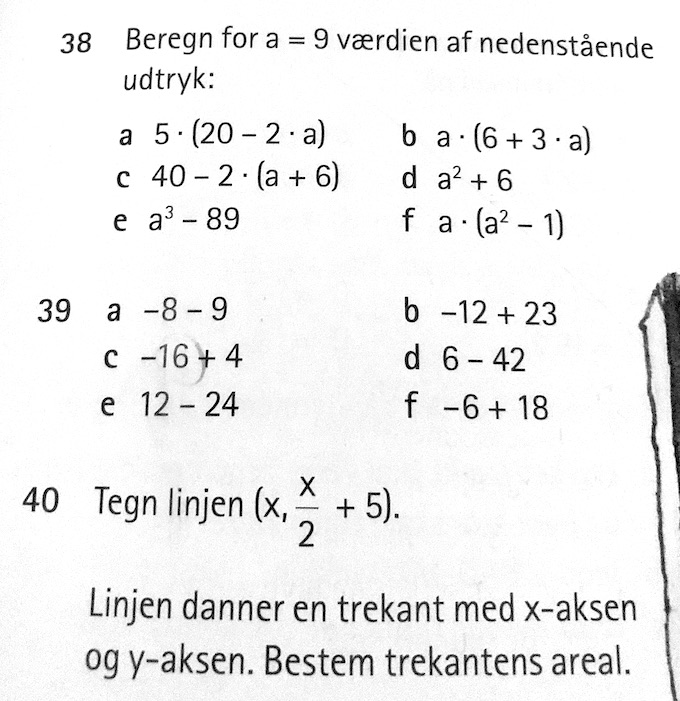 klasse - Matematik - Studieportalen.dk