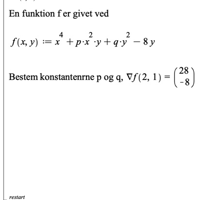 En Funktion F Er Givet Ved F X Y K Y 3 X 2 2 Y 2 18 X 16 Matematik Studieportalen Dk