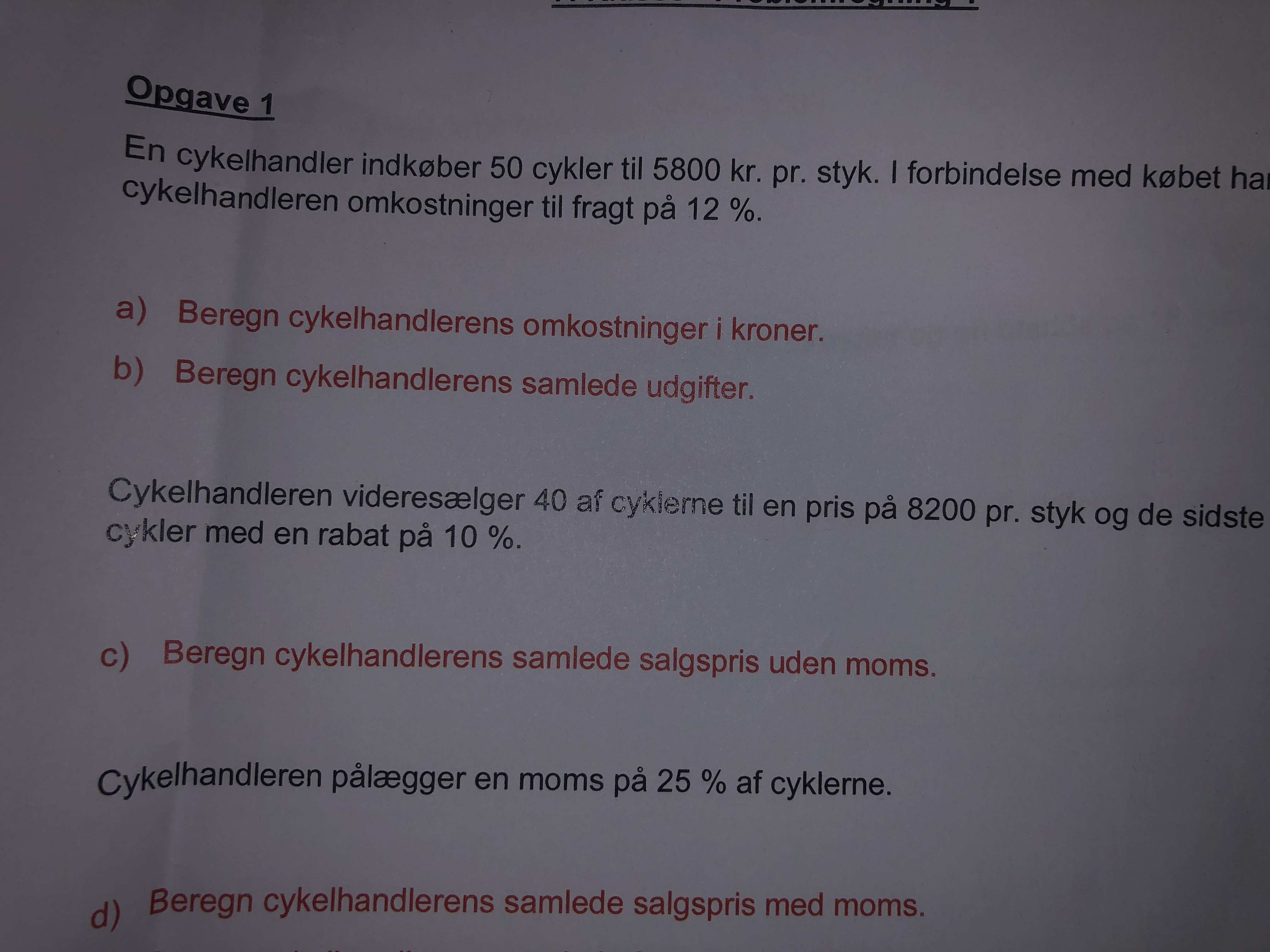 Moms Matematik - Studieportalen.dk