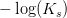 -\log(K_s)