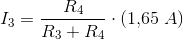 I_3=\frac{R_4}{R_3+R_4}\cdot (1{,}65\; A)