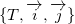 \small \{T,\overrightarrow{i},\overrightarrow{j}}\}