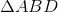\Delta ABD