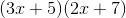 (3x+5)(2x+7)