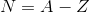 N=A-Z