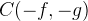 C(-f,-g)