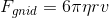 F_{gnid}=6\pi \eta rv