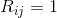 R_i_j = 1