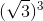 (\sqrt{3})^3