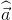 \widehat{{\vec{a}}}