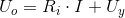U_o=R_i\cdot I+U_{y}