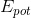 E_{pot}