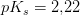pK_s=2{,}22