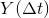 Y(\Delta t)