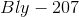 Bly-207