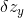 \delta z_y
