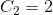 C_2=2