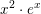 \small x^2\cdot e^x