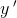 y{\, }'
