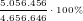 \tiny \frac{5.056.456}{4.656.646}\cdot 100\%