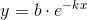 y=b\cdot e^{-kx}
