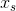x_s