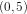 (0,5)