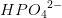 HPO{_{4}}^{2-}