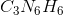 C_3N_6H_6
