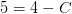 5=4-C