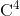 \textrm{C}^{4}