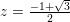 \small z=\tfrac{-1+\sqrt{3}}{2}