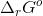\Delta _r G^o