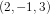\left ( 2,-1,3 \right )