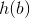 h(b)