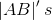 \left | AB \right |'s