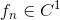 f_n \in C^1