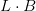 L\cdot B