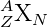 _{Z}^{A}\textrm{X}_N