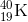 _{19}^{40}\textrm{K}