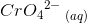{CrO{_{4}}^{2-}}_{ \; (aq)}