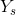 Y_s