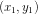 \left ( x_1,y_1 \right )