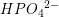\small \small HP{O_4}^{2-}