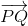 \overrightarrow{PQ}